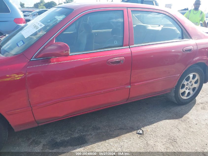 2000 Mazda 626 Es/Lx VIN: 1YVGF22C2Y5173401 Lot: 39748530