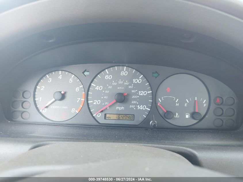 2000 Mazda 626 Es/Lx VIN: 1YVGF22C2Y5173401 Lot: 39748530