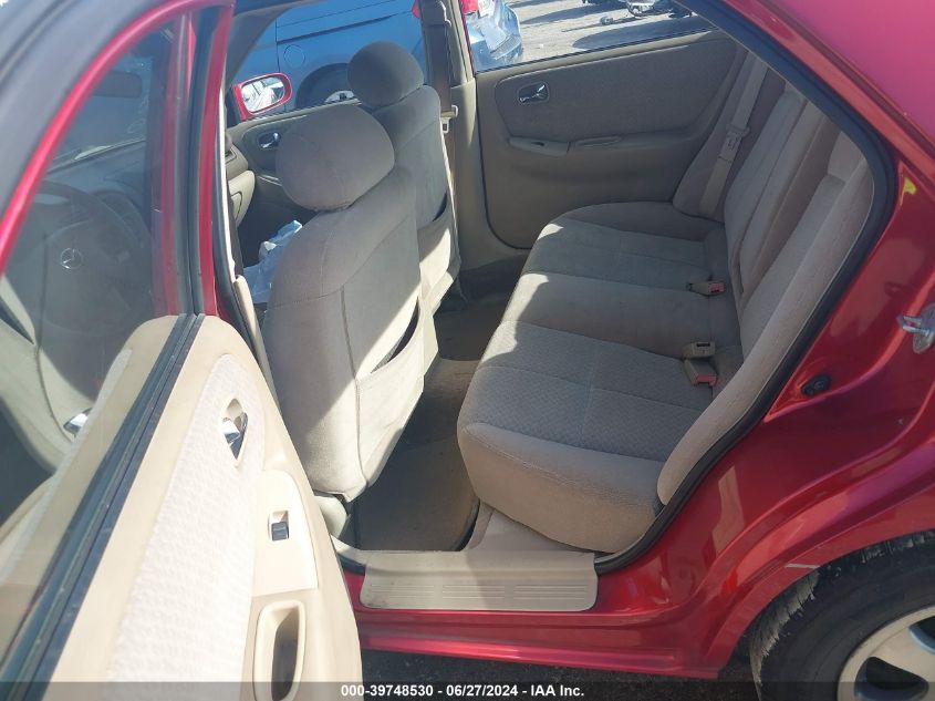 2000 Mazda 626 Es/Lx VIN: 1YVGF22C2Y5173401 Lot: 39748530