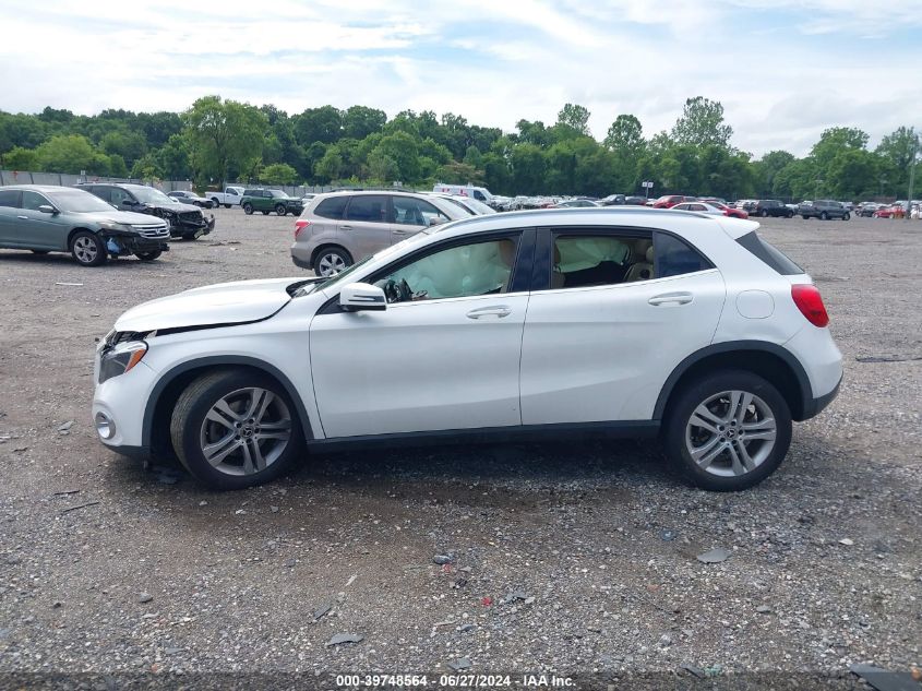 2018 Mercedes-Benz Gla 250 4Matic VIN: WDCTG4GB0JJ522642 Lot: 39748564