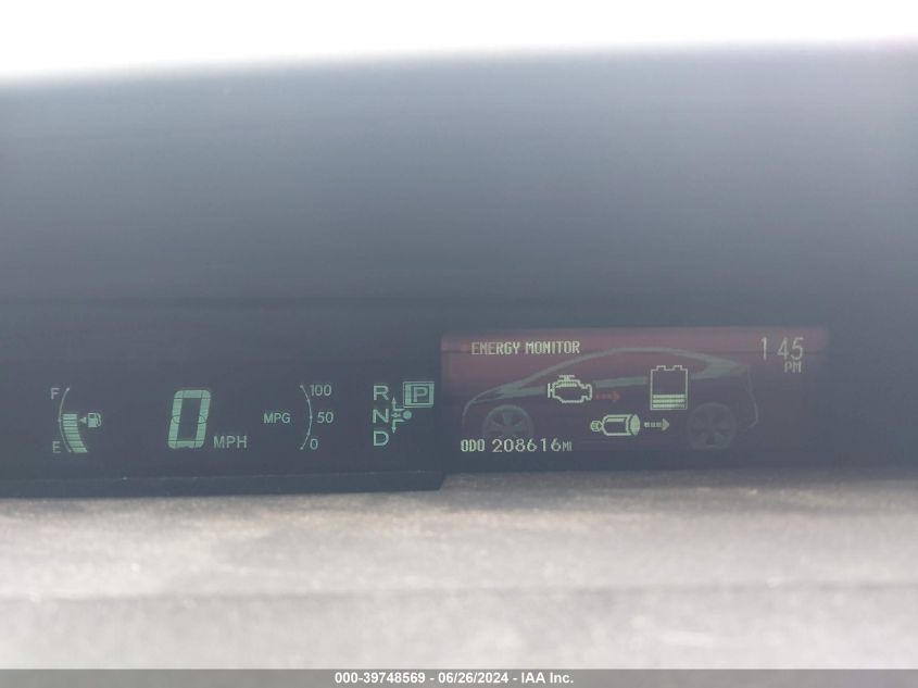 2010 Toyota Prius Ii VIN: JTDKN3DUXA5006286 Lot: 39748569