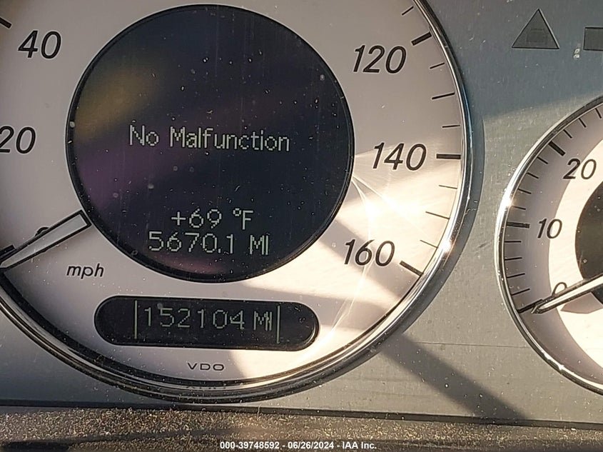 2003 Mercedes-Benz E 320 VIN: WDBUF65J13X111042 Lot: 39748592