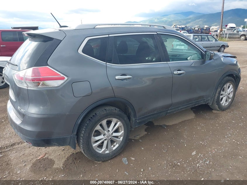 2016 NISSAN ROGUE S/SL/SV - 5N1AT2MV0GC794676