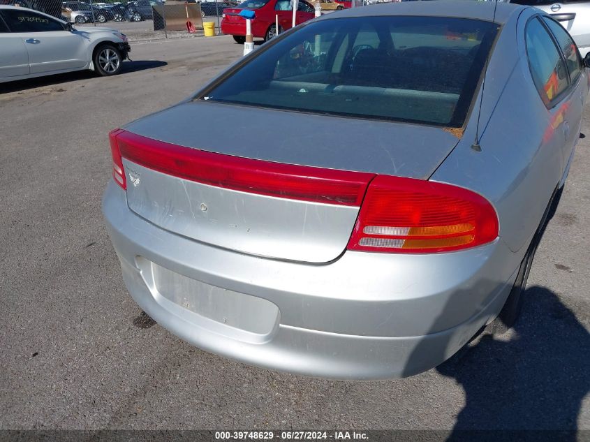 2001 Dodge Intrepid Se VIN: 2B3HD46R31H605987 Lot: 39748629