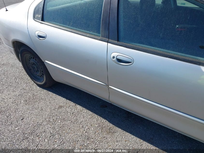 2001 Dodge Intrepid Se VIN: 2B3HD46R31H605987 Lot: 39748629