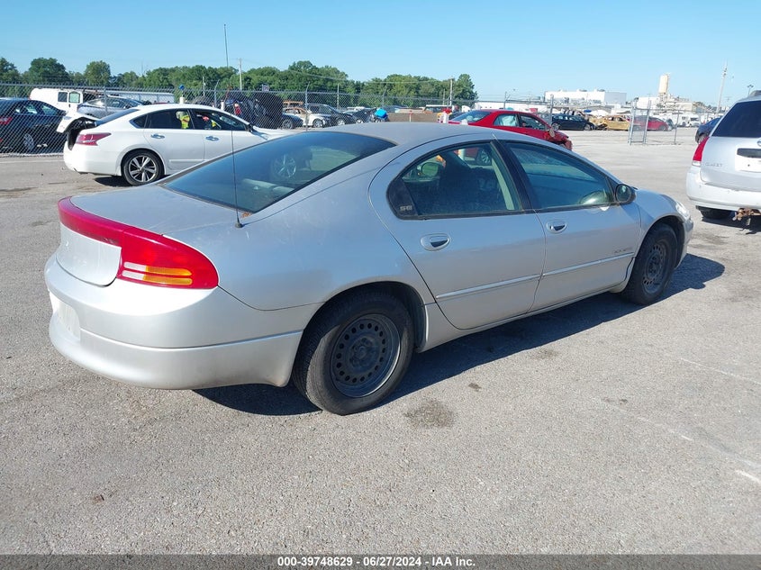 2001 Dodge Intrepid Se VIN: 2B3HD46R31H605987 Lot: 39748629