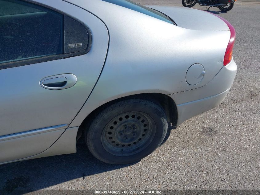2001 Dodge Intrepid Se VIN: 2B3HD46R31H605987 Lot: 39748629