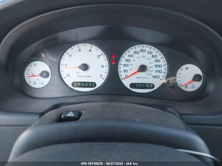 2001 Dodge Intrepid Se VIN: 2B3HD46R31H605987 Lot: 39748629