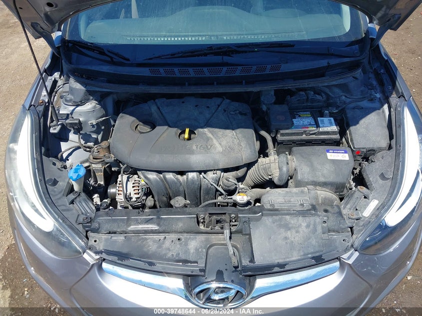 2014 Hyundai Elantra Se VIN: KMHDH4AE4EU139653 Lot: 39748644