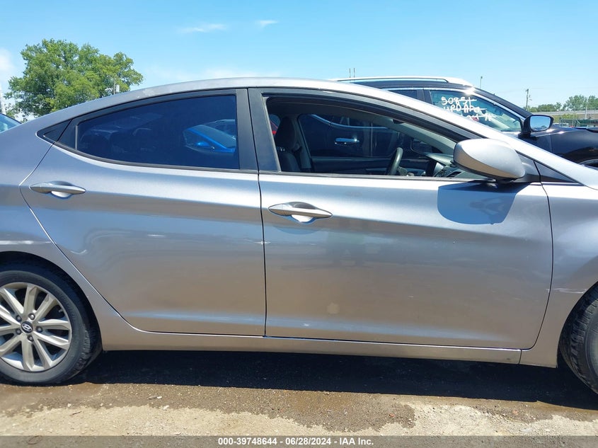 2014 Hyundai Elantra Se VIN: KMHDH4AE4EU139653 Lot: 39748644