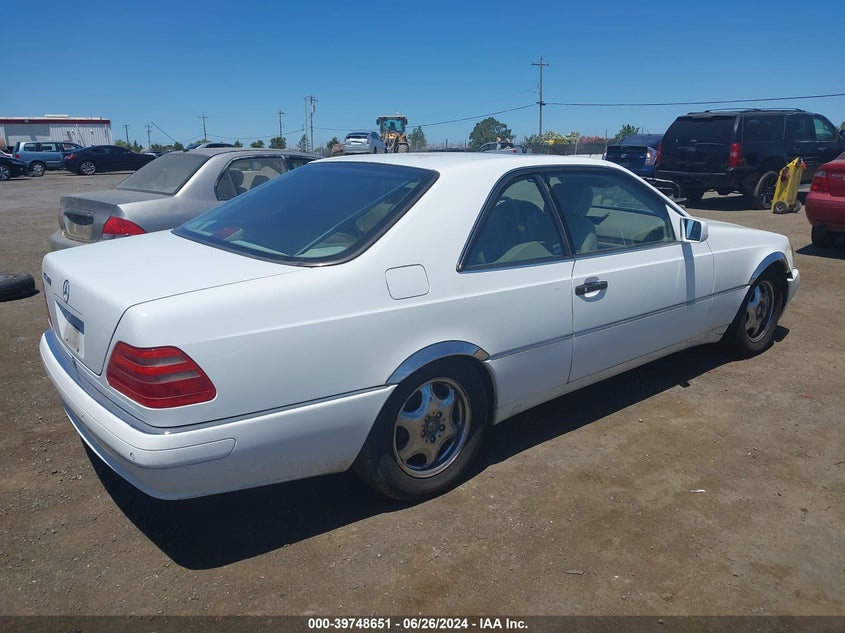 1999 Mercedes-Benz Cl 500 VIN: WDBGA70G5XA420809 Lot: 39748651