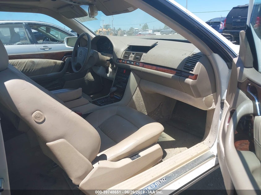 1999 Mercedes-Benz Cl 500 VIN: WDBGA70G5XA420809 Lot: 39748651