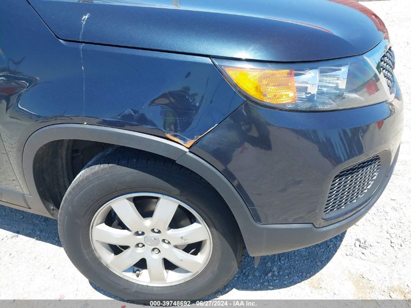 2012 Kia Sorento Lx VIN: 5XYKT3A14CG281744 Lot: 39748692