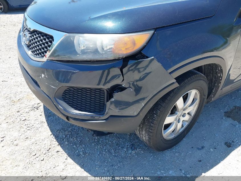 2012 Kia Sorento Lx VIN: 5XYKT3A14CG281744 Lot: 39748692