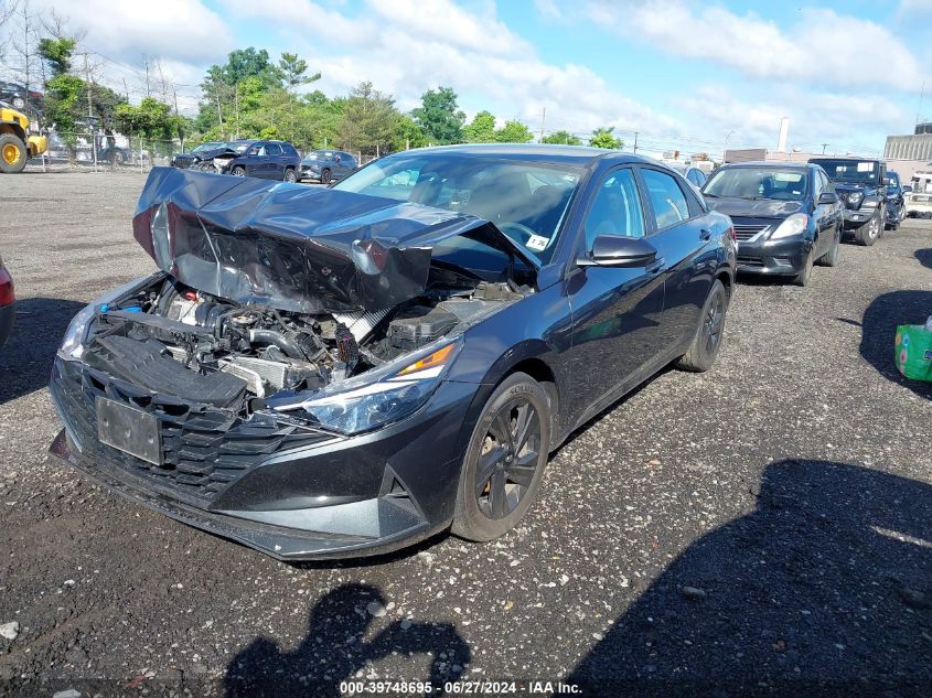 VIN 5NPLM4AG1MH001249 2021 HYUNDAI ELANTRA SEL