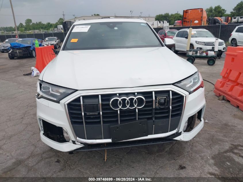 2023 Audi Q7 Premium 45 Tfsi Quattro Tiptronic VIN: WA1ACBF73PD013236 Lot: 39748699