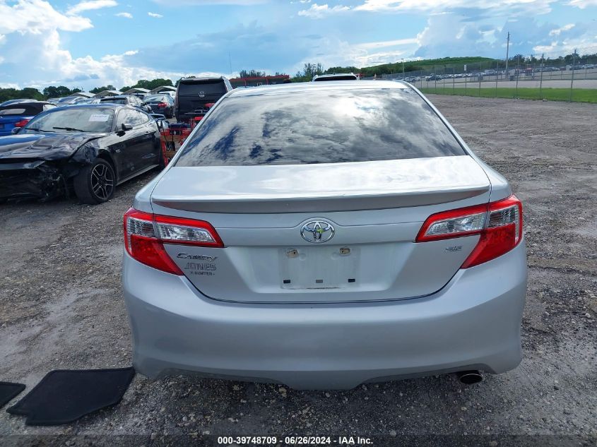 2014 Toyota Camry Se VIN: 4T1BF1FK7EU317582 Lot: 39748709