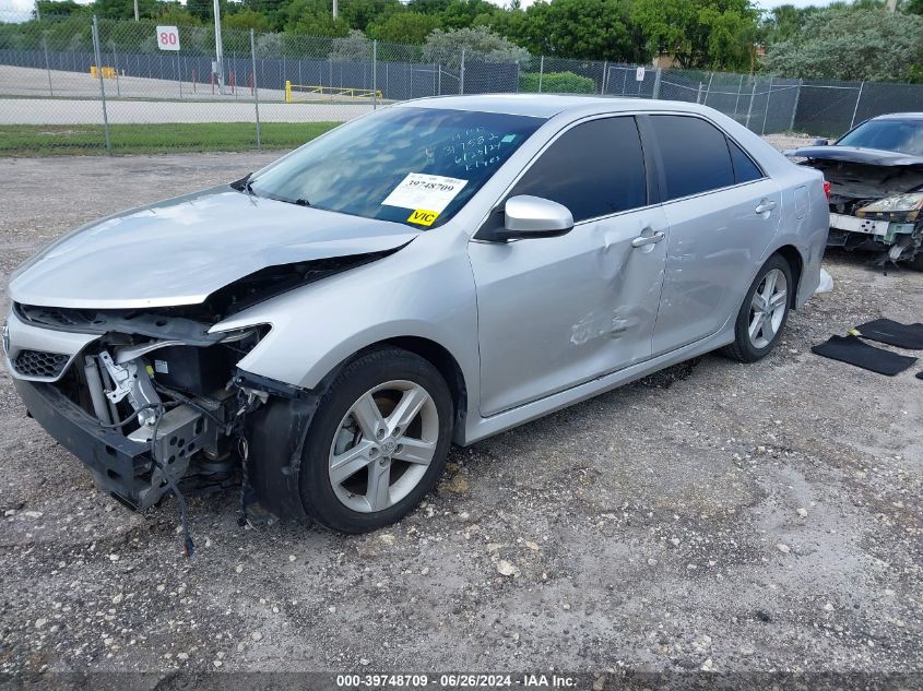 2014 Toyota Camry Se VIN: 4T1BF1FK7EU317582 Lot: 39748709