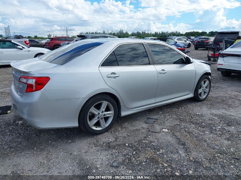 2014 Toyota Camry Se VIN: 4T1BF1FK7EU317582 Lot: 39748709