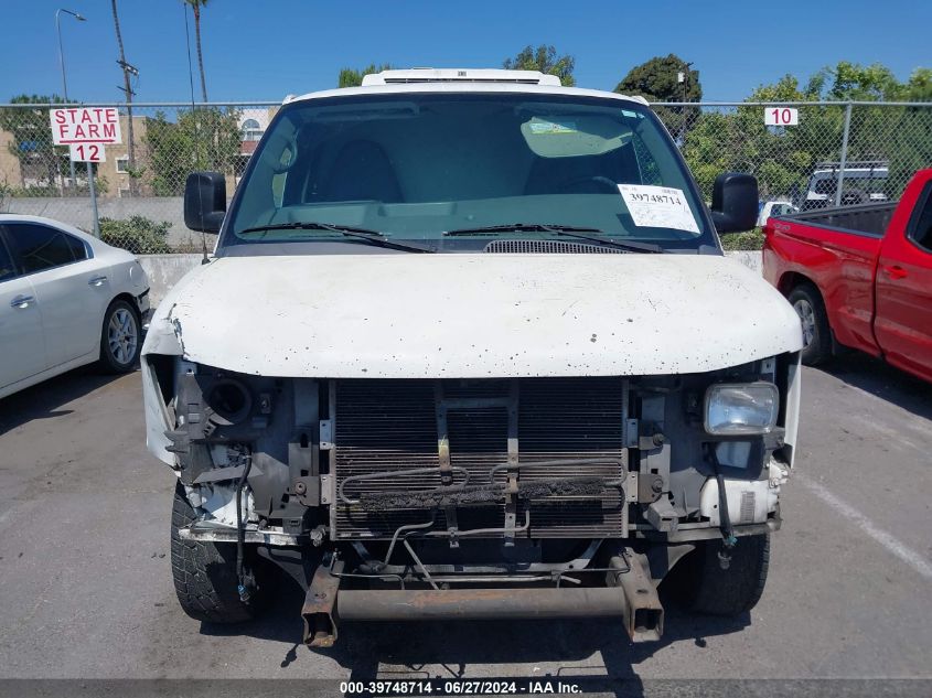 2013 Chevrolet Express 3500 Work Van VIN: 1GCZGUCA1D1150827 Lot: 39748714