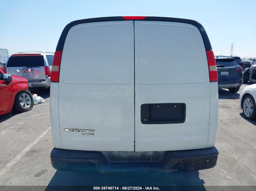 2013 Chevrolet Express 3500 Work Van VIN: 1GCZGUCA1D1150827 Lot: 39748714