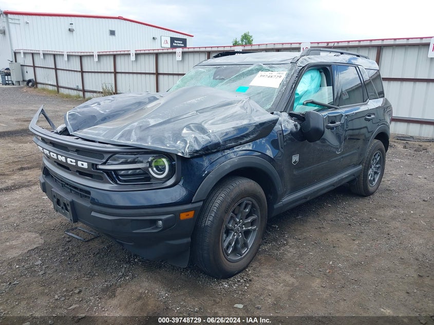 2023 Ford Bronco Sport Big Bend VIN: 3FMCR9B67PRD46836 Lot: 39748729