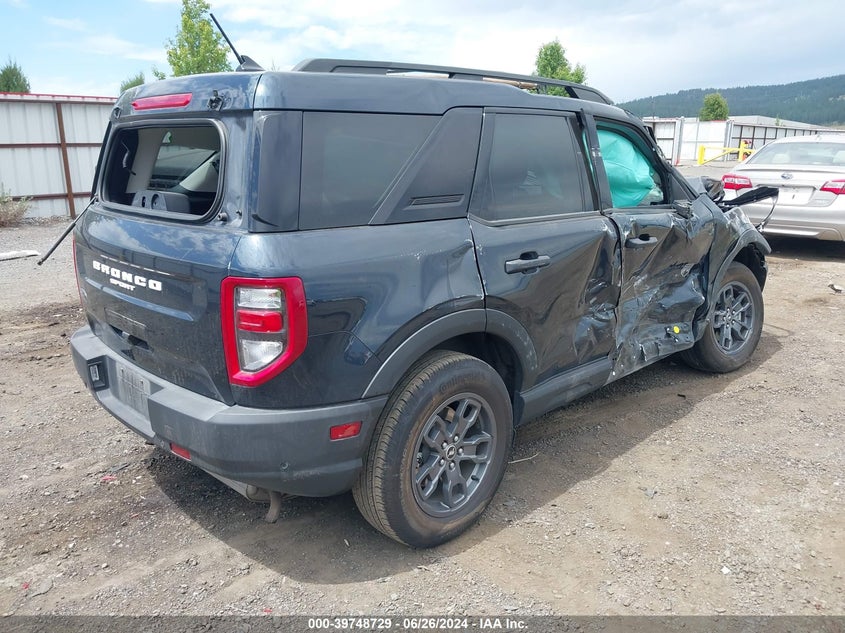 2023 Ford Bronco Sport Big Bend VIN: 3FMCR9B67PRD46836 Lot: 39748729