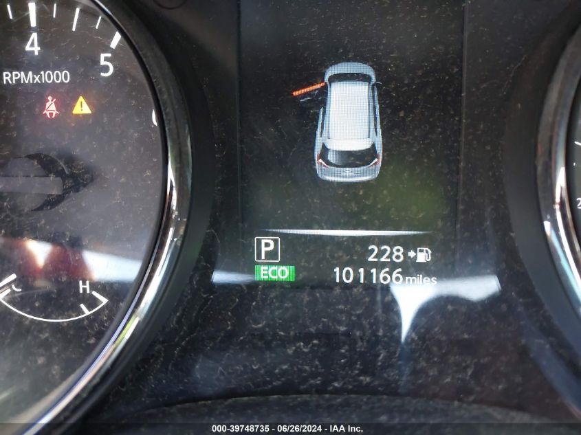 2017 Nissan Rogue Sv VIN: 5N1AT2MV7HC786849 Lot: 39748735