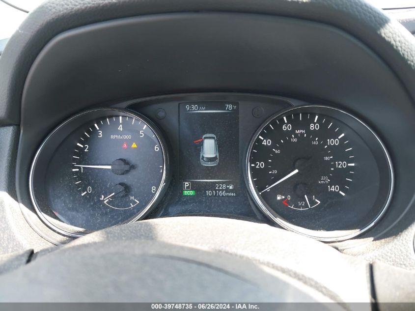 2017 Nissan Rogue Sv VIN: 5N1AT2MV7HC786849 Lot: 39748735