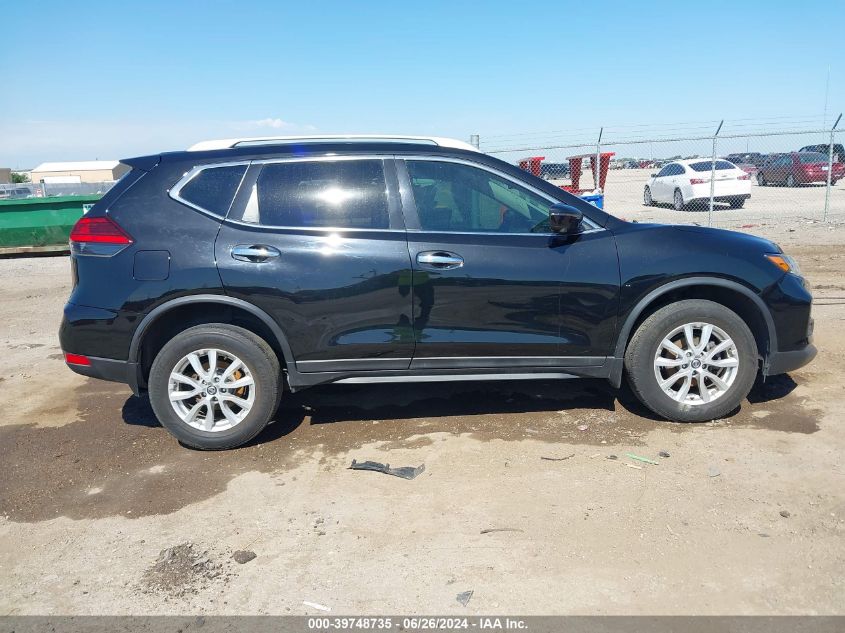 2017 Nissan Rogue Sv VIN: 5N1AT2MV7HC786849 Lot: 39748735