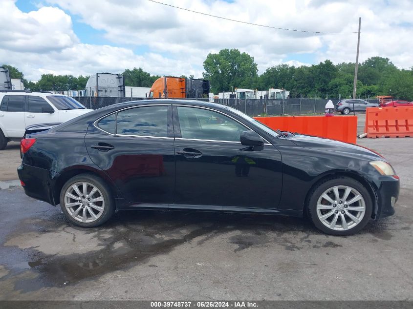 2008 Lexus Is 250 VIN: JTHCK262985025780 Lot: 39748737