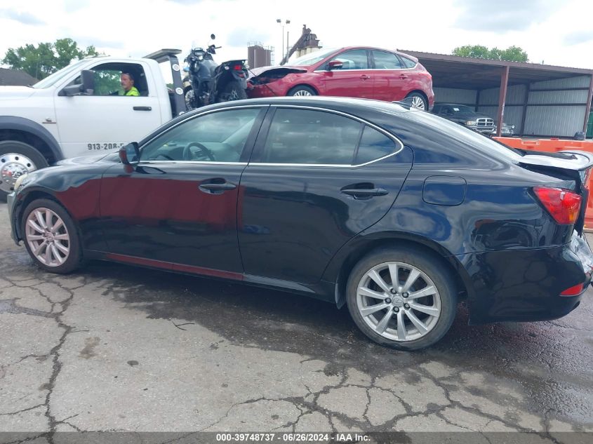 2008 Lexus Is 250 VIN: JTHCK262985025780 Lot: 39748737