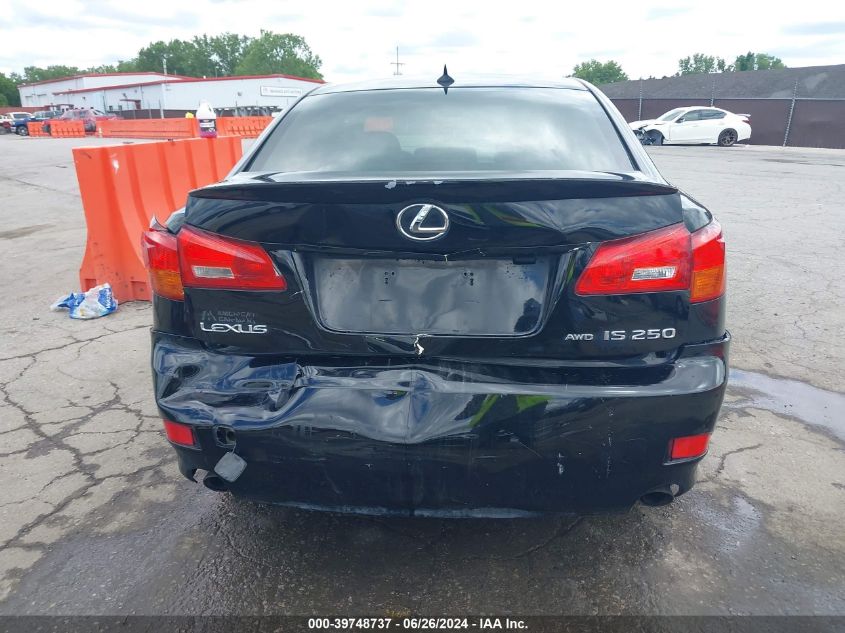2008 Lexus Is 250 VIN: JTHCK262985025780 Lot: 39748737