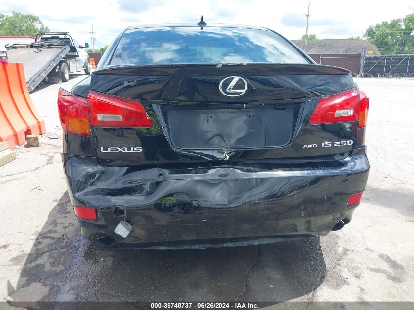 2008 Lexus Is 250 VIN: JTHCK262985025780 Lot: 39748737