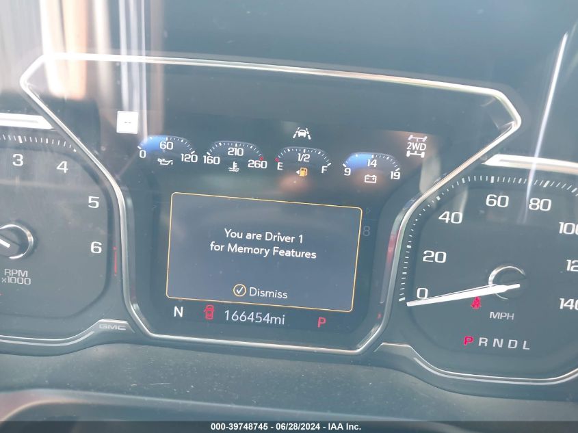 2019 GMC Sierra 1500 Denali VIN: 3GTU9FED2KG142094 Lot: 39748745