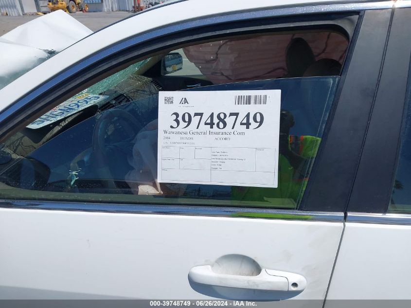 2004 Honda Accord Ex VIN: JHMCM56704C032131 Lot: 39748749