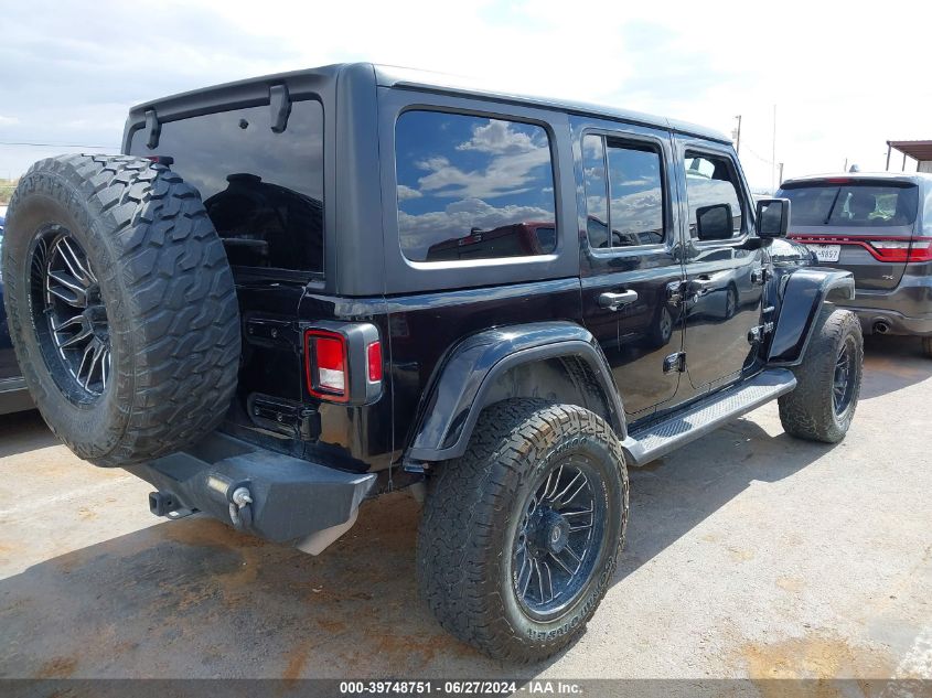 2020 Jeep Wrangler Unlimited Sahara VIN: 1C4HJXENXLW214489 Lot: 39748751