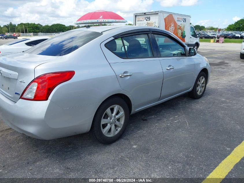 2012 Nissan Versa 1.6 Sl VIN: 3N1CN7APXCL818235 Lot: 39748758