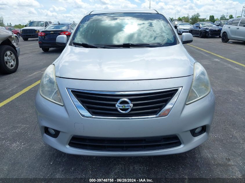 2012 Nissan Versa 1.6 Sl VIN: 3N1CN7APXCL818235 Lot: 39748758
