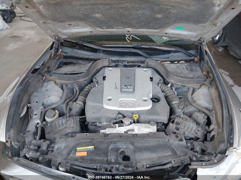 2012 Infiniti G37 Journey VIN: JN1CV6AP0CM626709 Lot: 39748763