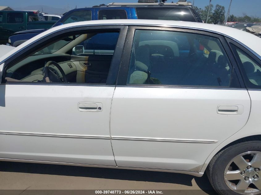 2002 Toyota Avalon Xl VIN: 4T1BF28B92U227946 Lot: 39748773