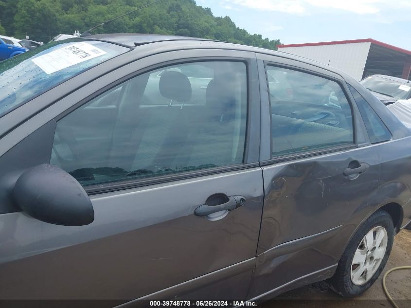 2007 Ford Focus S/Se/Ses VIN: 1FAFP34N97W301120 Lot: 39748778