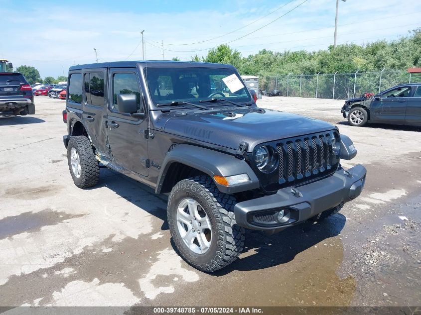 1C4HJXDM4NW143821 2022 JEEP WRANGLER - Image 1