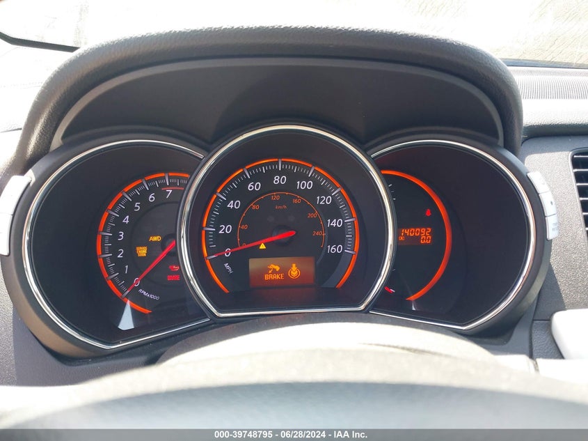 2010 Nissan Murano Sl VIN: JN8AZ1MW5AW136982 Lot: 39748795