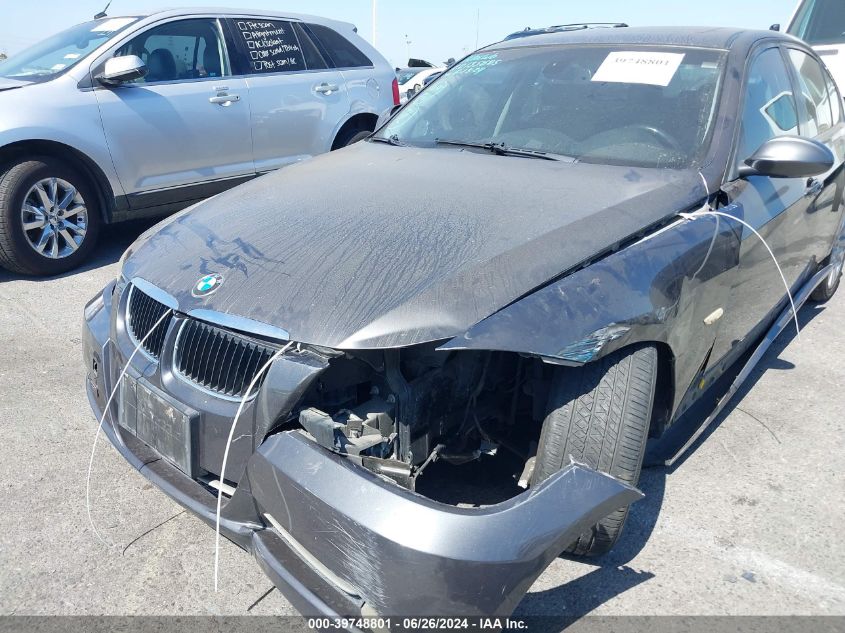 2008 BMW 328 I Sulev VIN: WBAVC53508FZ82989 Lot: 39748801