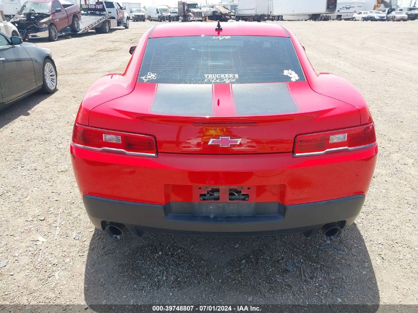 2014 Chevrolet Camaro 1Lt VIN: 2G1FB1E38E9243302 Lot: 39748807