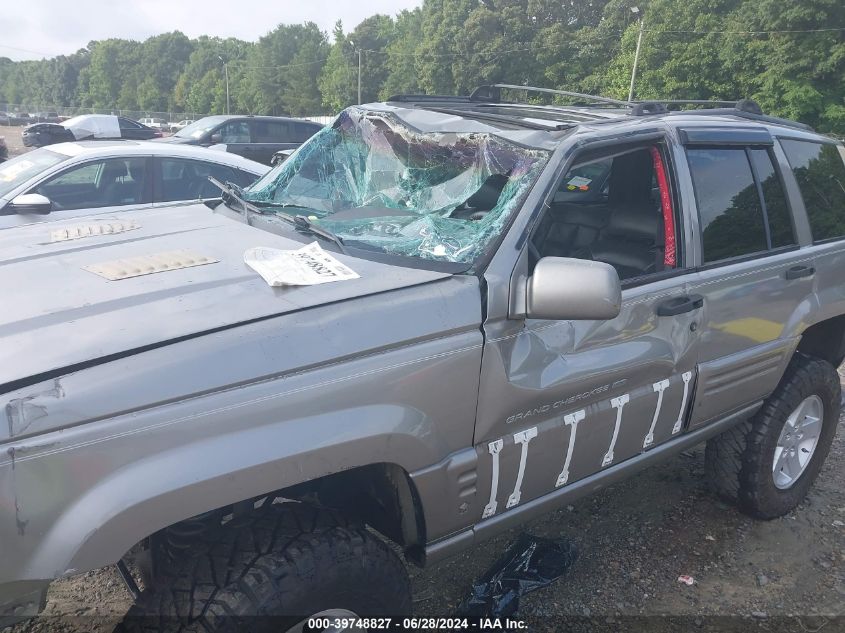 1998 Jeep Grand Cherokee Limited VIN: 1J4GZ78Y4WC136625 Lot: 39748827