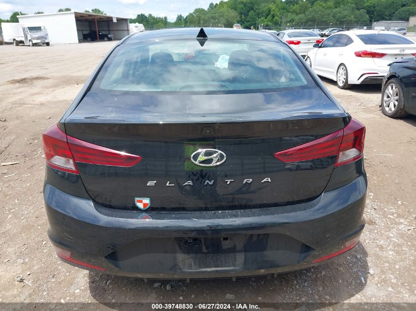 2019 Hyundai Elantra Value Edition VIN: KMHD84LF8KU778166 Lot: 39748830