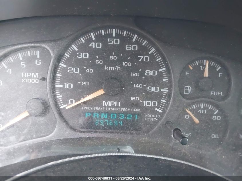 2002 Chevrolet Tahoe Lt VIN: 1GNEK13Z22J239344 Lot: 39748831