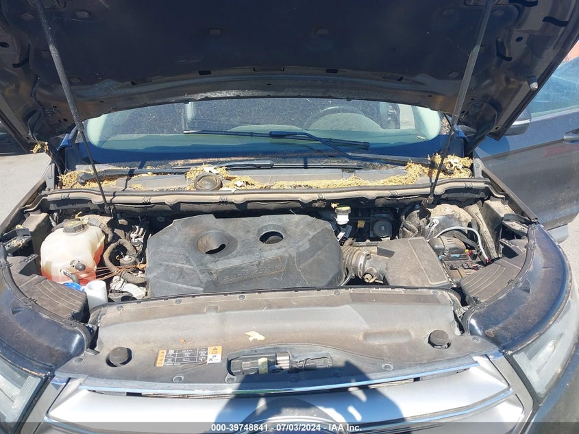 2015 Ford Edge Sel VIN: 2FMTK3J93FBB03809 Lot: 39748841